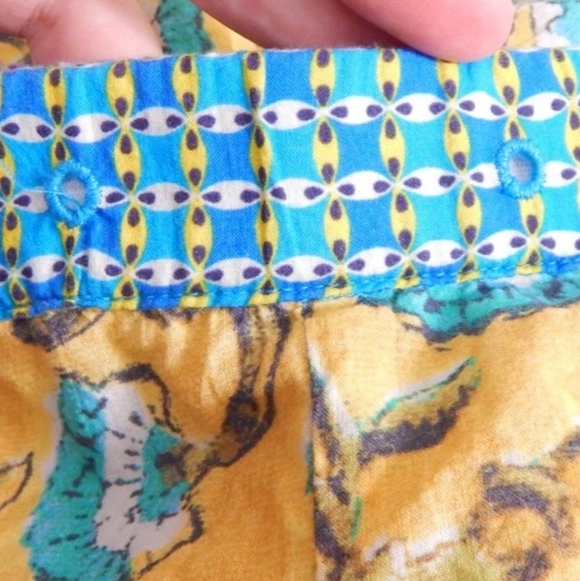 Sundance Yellow Floral Leia Shorts - Picture 3 of 4